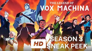 🔥 The Legend of Vox Machina Season 3 Sneak Peek  Premiere Date  Prime Video FirstLook🌟 [upl. by Wolford]