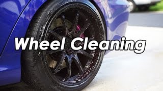 DIY Lexus ISF Volk CE28 Wheel Cleaning [upl. by Tildie]