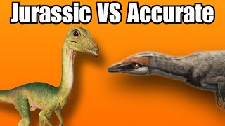 Compsognathus Jurassic VS Accurate [upl. by Trembly444]