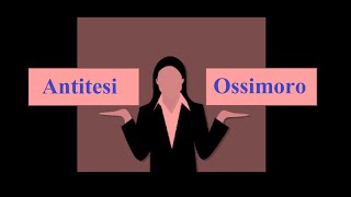 Antitesi o ossimoro [upl. by Lizbeth]