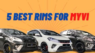 5 BEST RIMS FOR MYVI IN 2020 [upl. by Htaek]