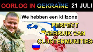 21 juli Oekraïners gebruiken clusterbommen om versterkingen af te slaan  Oorlog in Oekraïne [upl. by Lathe]