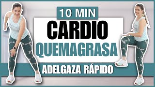 CARDIO QUEMAGRASA PARA ADELGAZAR RÁPIDO  IDEAL PARA BAJAR DE PESO RAPIDAMENTE  NatyGlossGym [upl. by Caro]