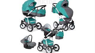 Kinderwagen Test von LCPKids 3in1KombiKinderwagen RIKO Nano [upl. by Odelinda]