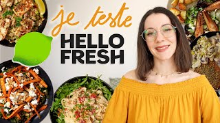 Je teste Hello Fresh  végétarienne [upl. by Aneeles]