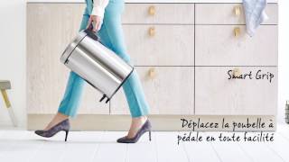 Brabantia NewIcon Poubelle à pédale 12 litres  Brabantia [upl. by Orsay]