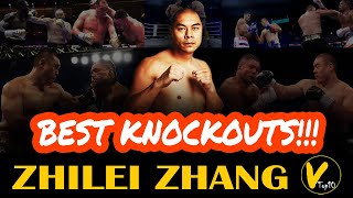 5 Zhilei Zhang Greatest Knockouts [upl. by Bigg]