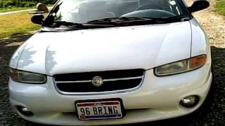 1996 Chrysler Sebring JXi Convertible WalkAround [upl. by Ottavia]