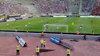 Gol di MARCO DI VAIO in Bologna  Lecce visto in diretta dalla Curva Andrea Costa [upl. by Yentrac83]