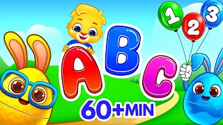 Baby Learning Videos  Babies and Toddlers Learn Colors First Words Shapes ABC  Lucas amp Friends [upl. by Sral]