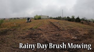 Rainy Day Brush Mowing [upl. by Whyte290]