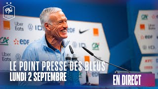 Le replay de la conférence de presse des Bleus lundi 2 septembre 2024 [upl. by Annabell]