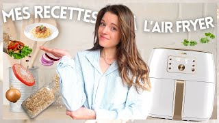 Mes recettes  INCROYABLES  à lAirfryer [upl. by Tiertza]