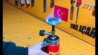 Kamp Ocağımızı geliştirdik 3 BÖLÜM Çakmak gazını Marketten aldığımız gibi kullanabileceğiz [upl. by Sivi553]