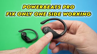 How to Fix PowerBeats Pro If Only One Side is Working [upl. by Ottie]