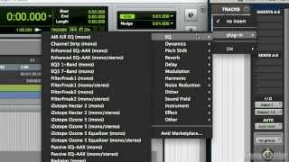 Tech Tip How to add a plugin in Pro Tools [upl. by Eremahs]