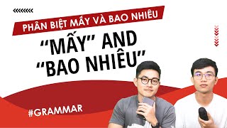 How to use quotmấyquot and quotbao nhiêuquot in Vietnamese  Learn Southern Vietnamese With SVFF [upl. by Bannister313]