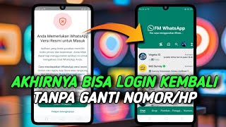 Cara Mengatasi Whatsapp Mod Tidak Bisa Login  Begini Caranya [upl. by Nolaj200]