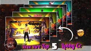 FREE FIRE TOP 5 QUALITY LOBBY CC 🔥 NEW CC XML IN DESCRIPTION BOX 😉🔥DRIVE LINK 🔥 [upl. by Melessa]