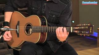 Takamine P3NY quotNew Yorkerquot Acousticelectric Guitar Demo  Sweetwater Sound [upl. by Hi]