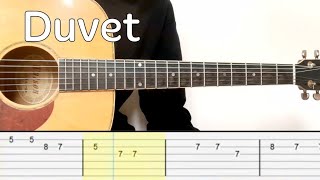 Boa  Duvet Easy Guitar Tutorial Tabs [upl. by Anitnuahs]