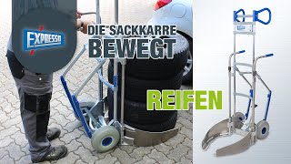 Die Sackkarre für den Reifentransport [upl. by Haliehs]