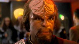 Star Trek  DS9 Worf Kicks Arse [upl. by Ahsikit]