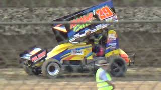 Sprintcars Time Trail Latrobe Speedway 2122023 [upl. by Slerahc]