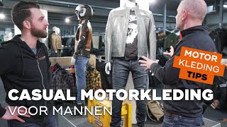 Casual motorkleding voor mannen  Motorkledingtips [upl. by Trembly]