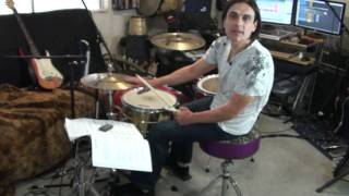 Tocar Bateria  Ostinato 103 [upl. by Adnylem563]