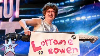 Golden buzzer act Lorraine Bowen wont crumble under pressure  Britains Got Talent 2015 [upl. by Myo]