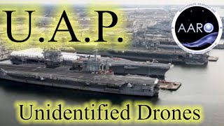 Swarm of Drones Appear Over Sensitive Military Air Space Pentagon DOD AARO have No answers ￼ [upl. by Gildus]