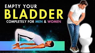 Yoga for Urine Problem  Best Exercises for Urinary Bladder Problems  Yoga for Bladder Problems [upl. by Maibach]