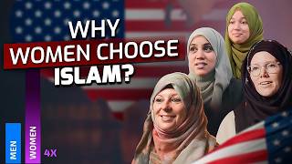 Why WOMEN CONVERT to ISLAM in USA  Amazing VALUE of WOMEN in ISLAM FatimaBarkatulla [upl. by Binetta526]