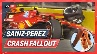 SainzPerez Crash Fallout As Red Bull Make Stunning Title Admission  F1 Update [upl. by Acisse]