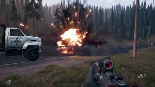 Far Cry 5  Explosion Kills Compilation [upl. by Hamel]