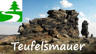 Wandern an der Teufelsmauer im Harz [upl. by Ynohtn]