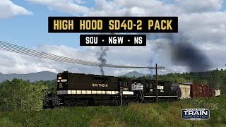 Train Simulator  GOOD HIGH HOOD  NSSOUNW  SD402 pack  trainsimulator [upl. by Amsirhc]