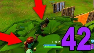 THE TREE HIDING STRAT  Fortnite Battle Royale Part 42 [upl. by Esinned]