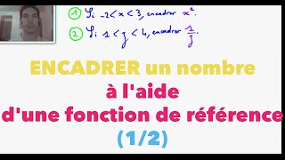 Encadrer un nombre à laide dune fonction de référence 12 [upl. by Annal]