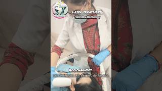 Celebrities therapy laser treatment shorts laser skincare drrichadubey oraismilezone trending [upl. by Einad]