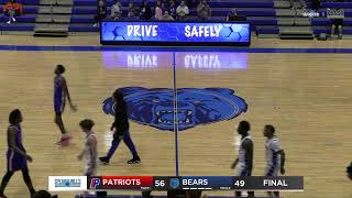 Varsity Bball  Parkview Patriots at Sylvan Hills Bears [upl. by Ycul]