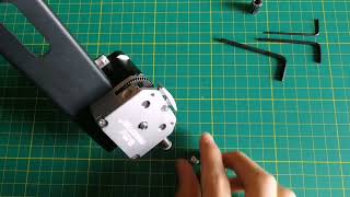 OMGEXTRD F1 extruder upgrade FLSUN Super Racer SR installation and setup steps [upl. by Budde]