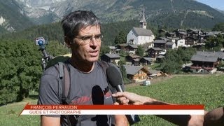 Valais Passions Canal9 retrouve François Perraudin à Ernen après la 1ère semaine de son périple [upl. by Janina]