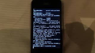 iPhone 3G Verbose Startup [upl. by Rodrich]