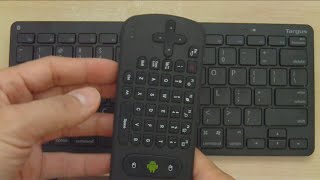 Targus Bluetooth Keyboard Model AKB33US Review  For iPhone iPad and Android Phones and Tablets [upl. by Veron251]