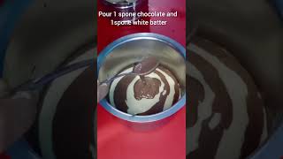 Zebra cake recipeZebra cake Recipecakerecipeshortsrecipecake ଜେବ୍ରା କେକ୍ ରେସିପି [upl. by Angeli]