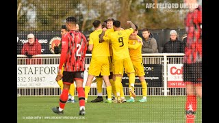 HIGHLIGHTS Mickleover FC vs AFC Telford United Southern League Premier Central  6th January 2024 [upl. by Aon]