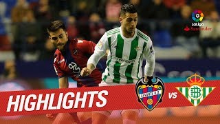 Resumen de Levante UD vs Real Betis 02 [upl. by Stein88]