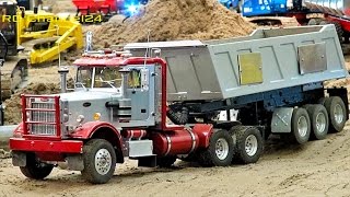 RC TRUCK US TRUCKTRACTOR SEMITRUCK TIPPER EXCAVATOR CRANE WHEEL LOADER DOZER amp MORE [upl. by Enitsenrae]